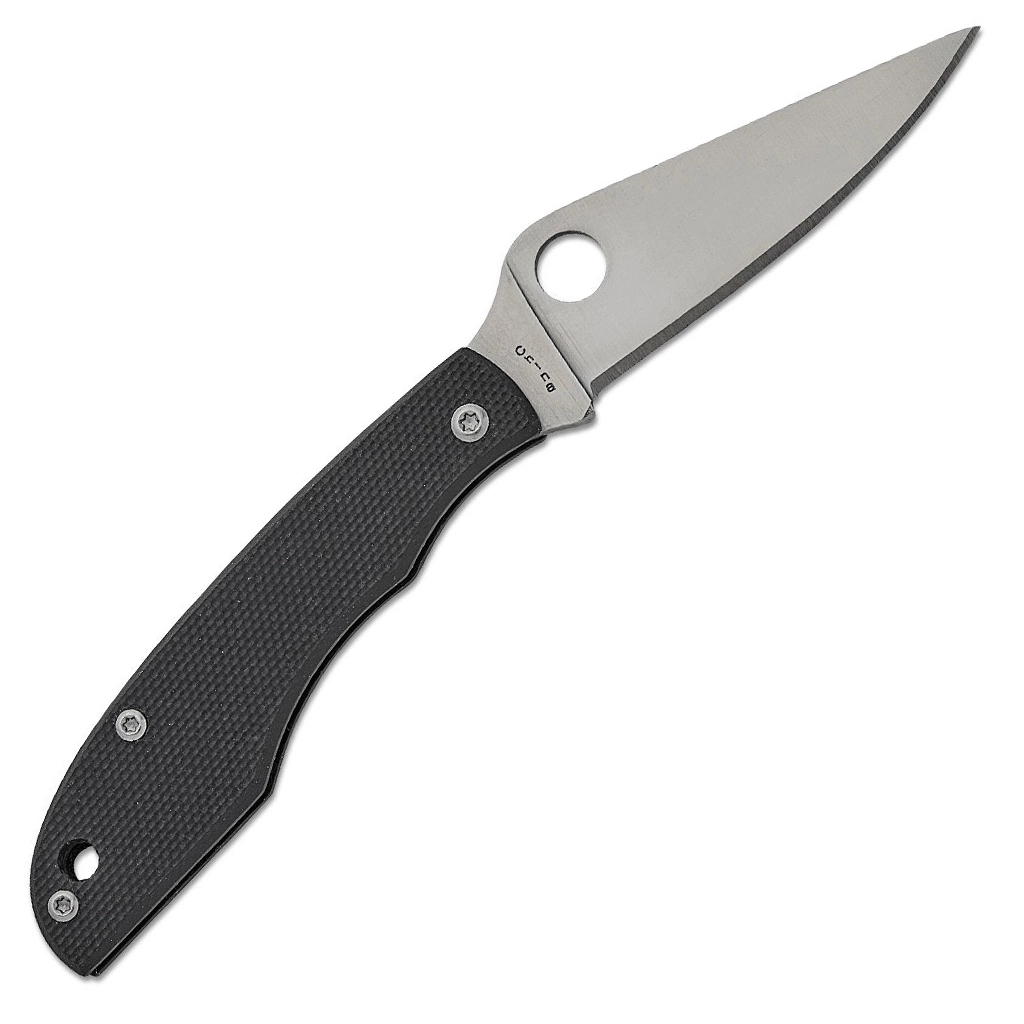 Ніж Spyderco Grasshopper 12C27 G10 Black (C138GBKP)