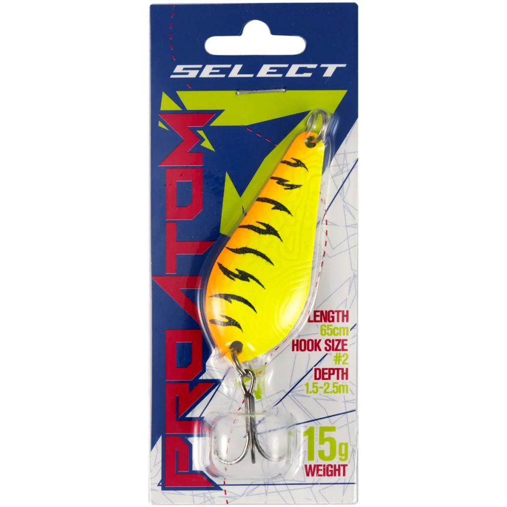 Блешня Select ProAtom 15.0g 65mm 11 (1870.68.41) Блешня Select ProAtom 15.0g 65mm 11 (1870.68.41)