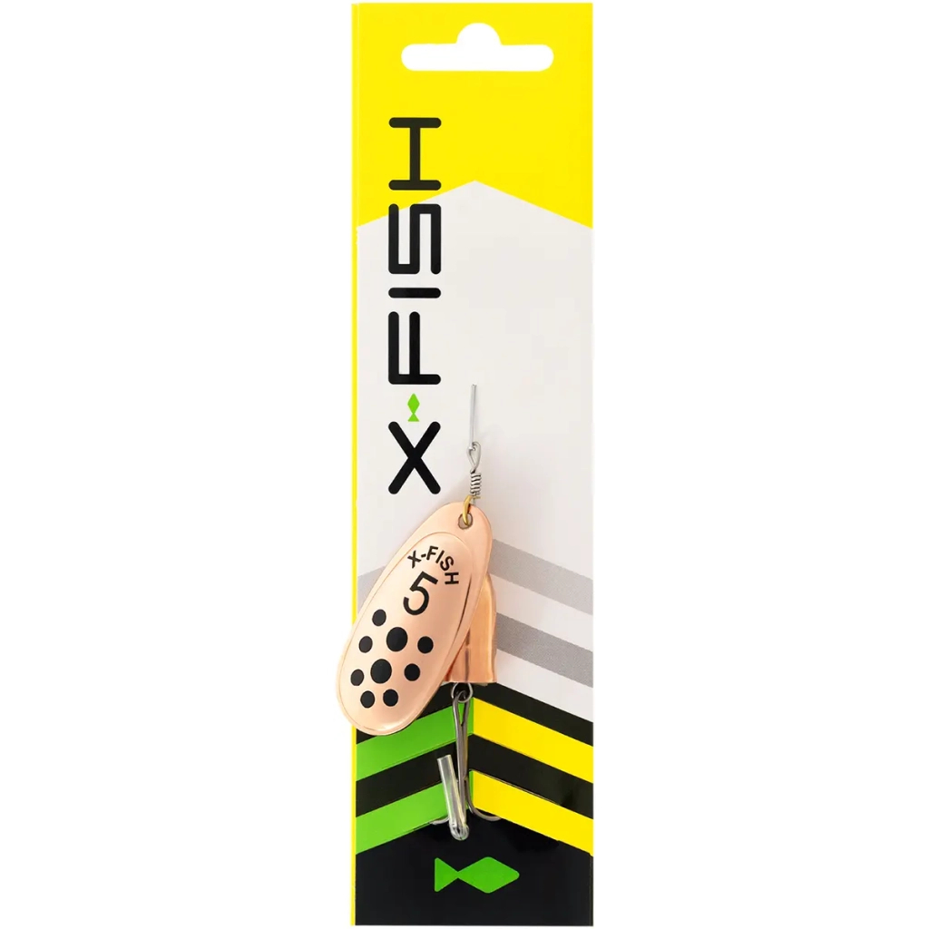 Блешня X-Fish Wolf 12,5g 5 Copper (1917.05.48) Блешня X-Fish Wolf 12,5g 5 Copper (1917.05.48)