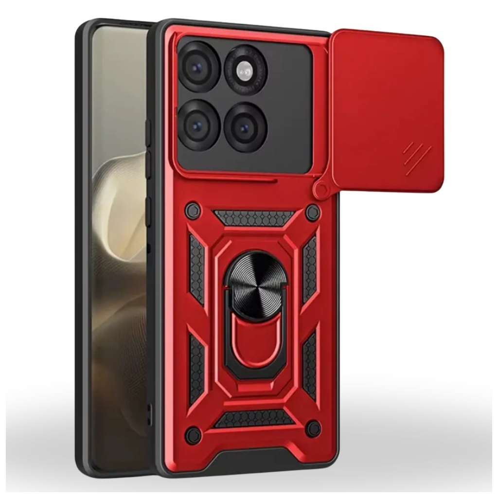 Чохол до мобільного телефона BeCover Military Motorola Edge 70 Red (715532)