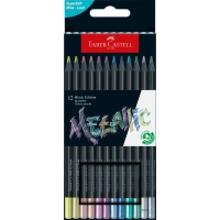 Colored pencils Faber-Castell Black Edition color pencils 100 colors trihedral ebony (32447)