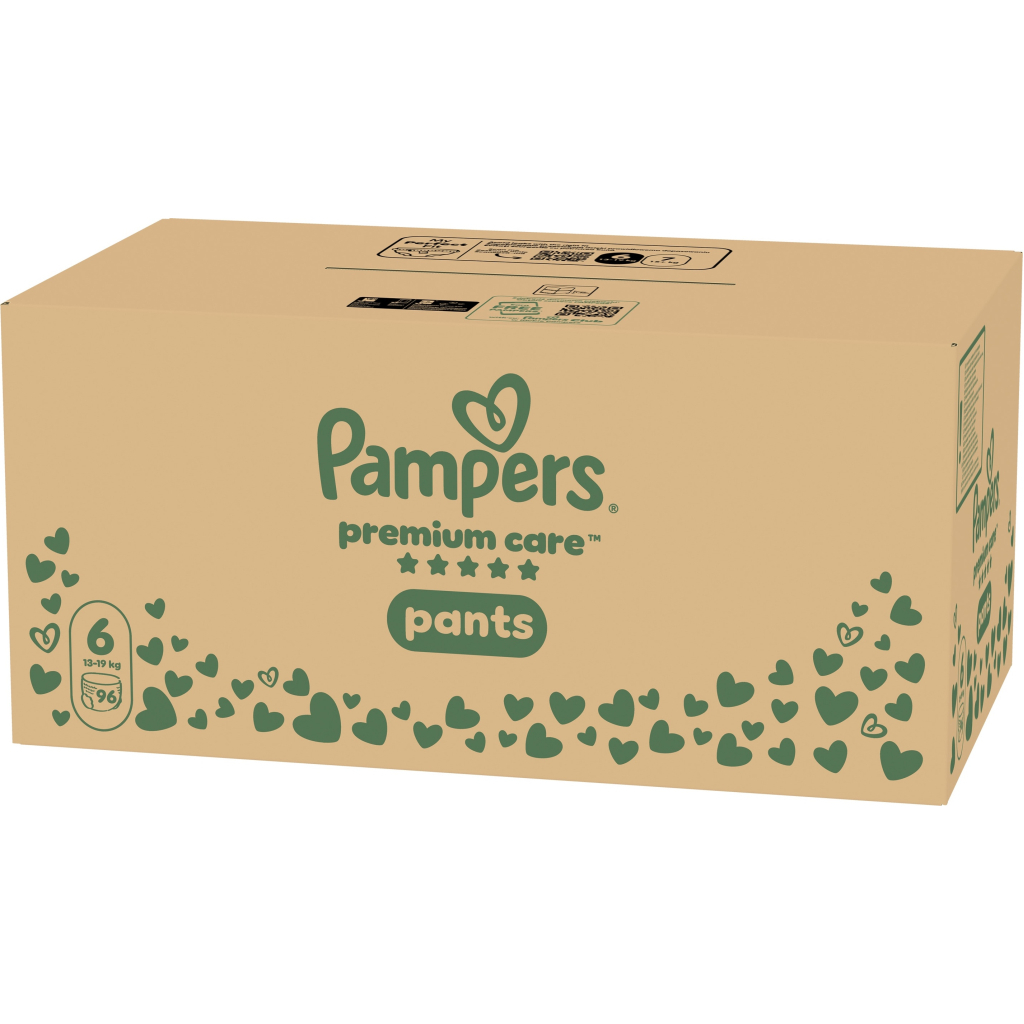 Підгузки Pampers Premium Care Pants Розмір 6 (13-19 кг) 96 шт (8006530315814) Підгузки Pampers Premium Care Pants Розмір 6 (13-19 кг) 96 шт (8006530315814)