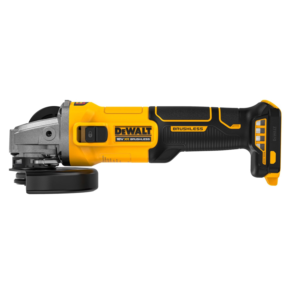 Шліфувальна машина DeWALT XR Li-Ion, 18V, 125мм, 0–9000об/хв, 1.61кг (без АКБ та ЗП) (DCG407N)