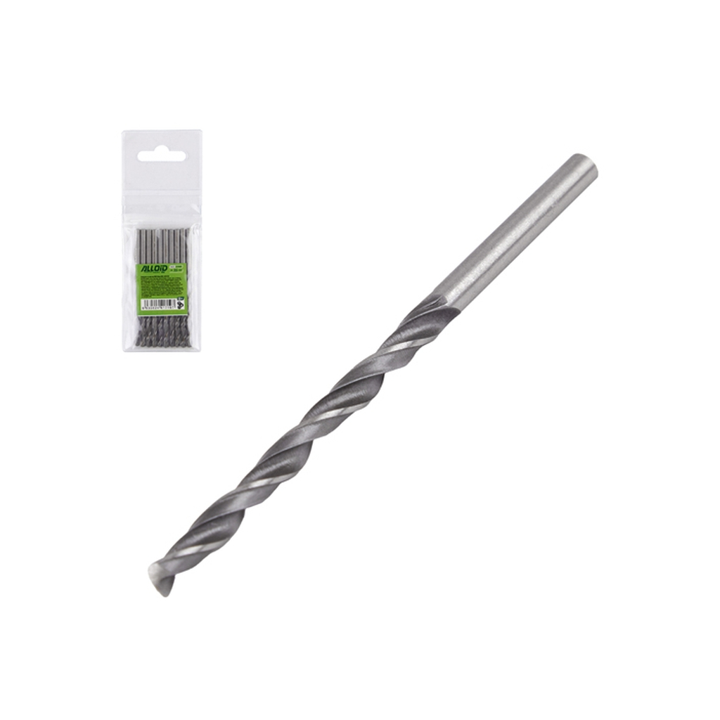 Свердло Alloid Base, по металу, HSS, 3.5мм, 10шт. (DB-4241035) Свердло Alloid Base, по металу, HSS, 3.5мм, 10шт. (DB-4241035)