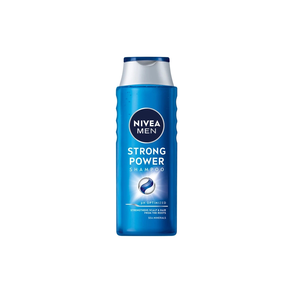 Шампунь Nivea MEN Strong Power Shampoo 400 мл (9005800328058)