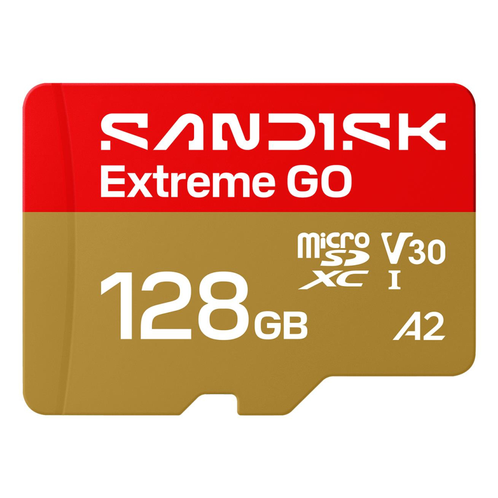 Карта пам'яті SanDisk 128GB microSDXC class 10 UHS-I Extreme GO (SDSQXGN-128G-GN6MN)