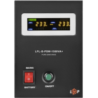 Uninterruptible power supply device LogicPower LPL-B-PSW-1500VA+ ( 1050W ) 12V (37700)