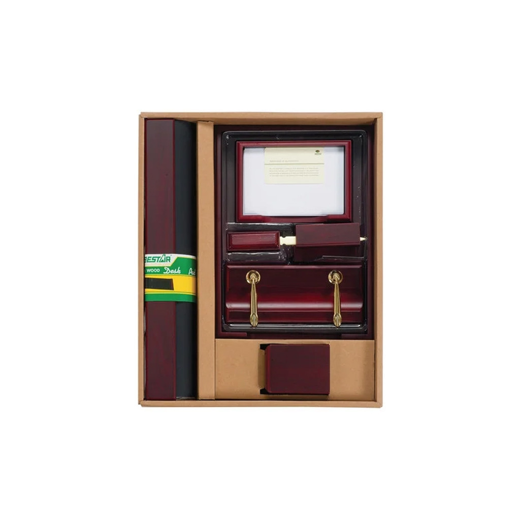 Настільний набір Bestar DIRECT 7, червоне дерево (7159XDU)