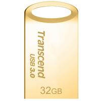 USB флеш накопичувач Transcend 32GB JetFlash 710 Metal Gold USB 3.0 (TS32GJF710G)