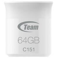 USB флеш накопичувач Team 64GB C151 Silver USB 2.0 (TC15164GS01)