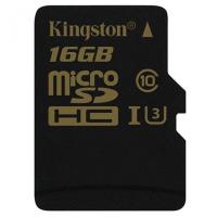 Карта пам'яті Kingston 16GB microSDHC class 10 UHS-I U3 (SDCG/16GBSP)