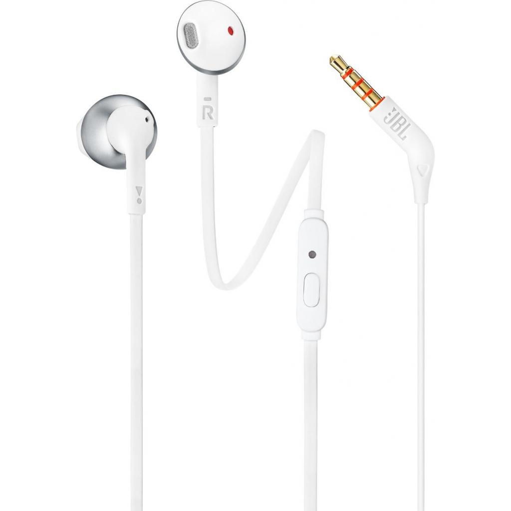 Навушники JBL T205 Silver (JBLT205CRM) Навушники JBL T205 Silver (JBLT205CRM)