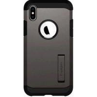 Чохол до мобільного телефона Spigen iPhone XS Tough Armor Gunmetal (063CS25119)