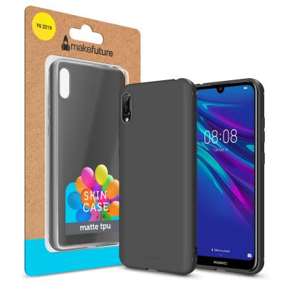 Чохол до моб. телефона MakeFuture Skin Case Huawei Y6 2019 Black (MCSK-HUY619BK)