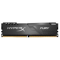 Модуль пам'яті для комп'ютера DDR4 16GB (4x4GB) 2400 MHz HyperX Fury Black Kingston Fury (ex.HyperX) (HX424C15FB3K4/16)