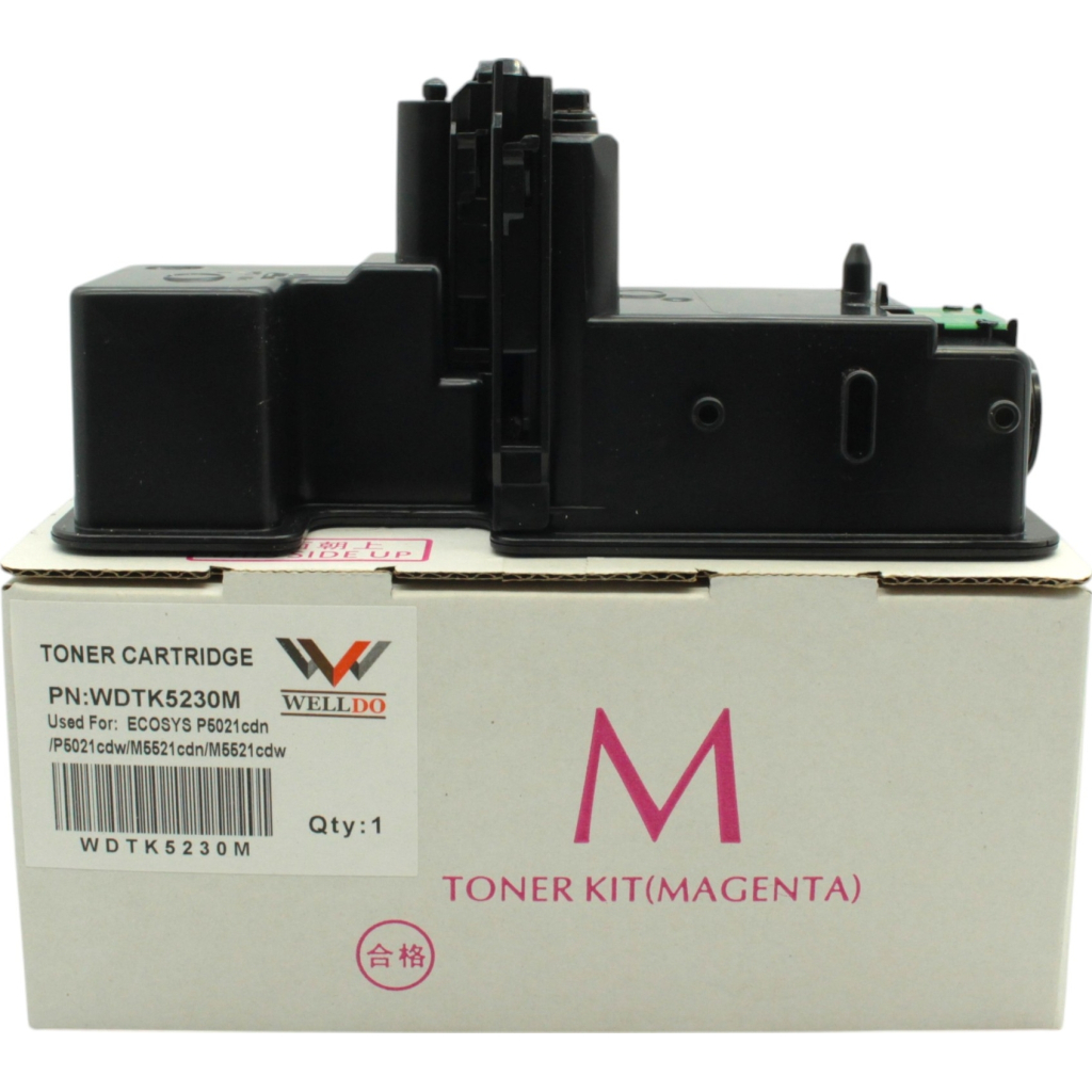 Картридж Welldo Kyocera TK-5230, Magenta, SAKATA, 2.2к (WDTK5230M)