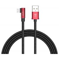 Дата кабель USB 2.0 AM to Micro 5P 1.2m 3A for Gaming Black/Red T-Phox (T-M804 Black/Red)