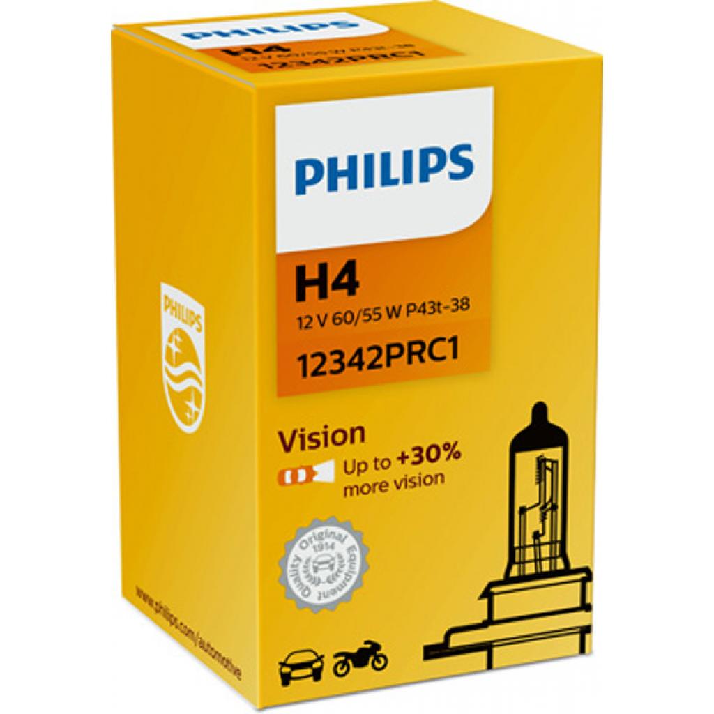 Автолампа Philips галогенова 60/55W (12342 PR C1) Автолампа Philips галогенова 60/55W (12342 PR C1)