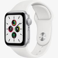 Смарт-годинник Apple Watch SE GPS, 40mm Silver Aluminium Case with White Sport Ba (MYDM2GK/A)