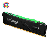 Модуль пам'яті для комп'ютера DDR4 32GB 3600 MHz Fury Beast RGB Kingston Fury (ex.HyperX) (KF436C18BBA/32)