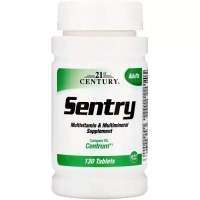 Vitamin-mineral complex 21st Century Multivitamin and multimineral supplement, Sentry, 130 (CEN-22380)