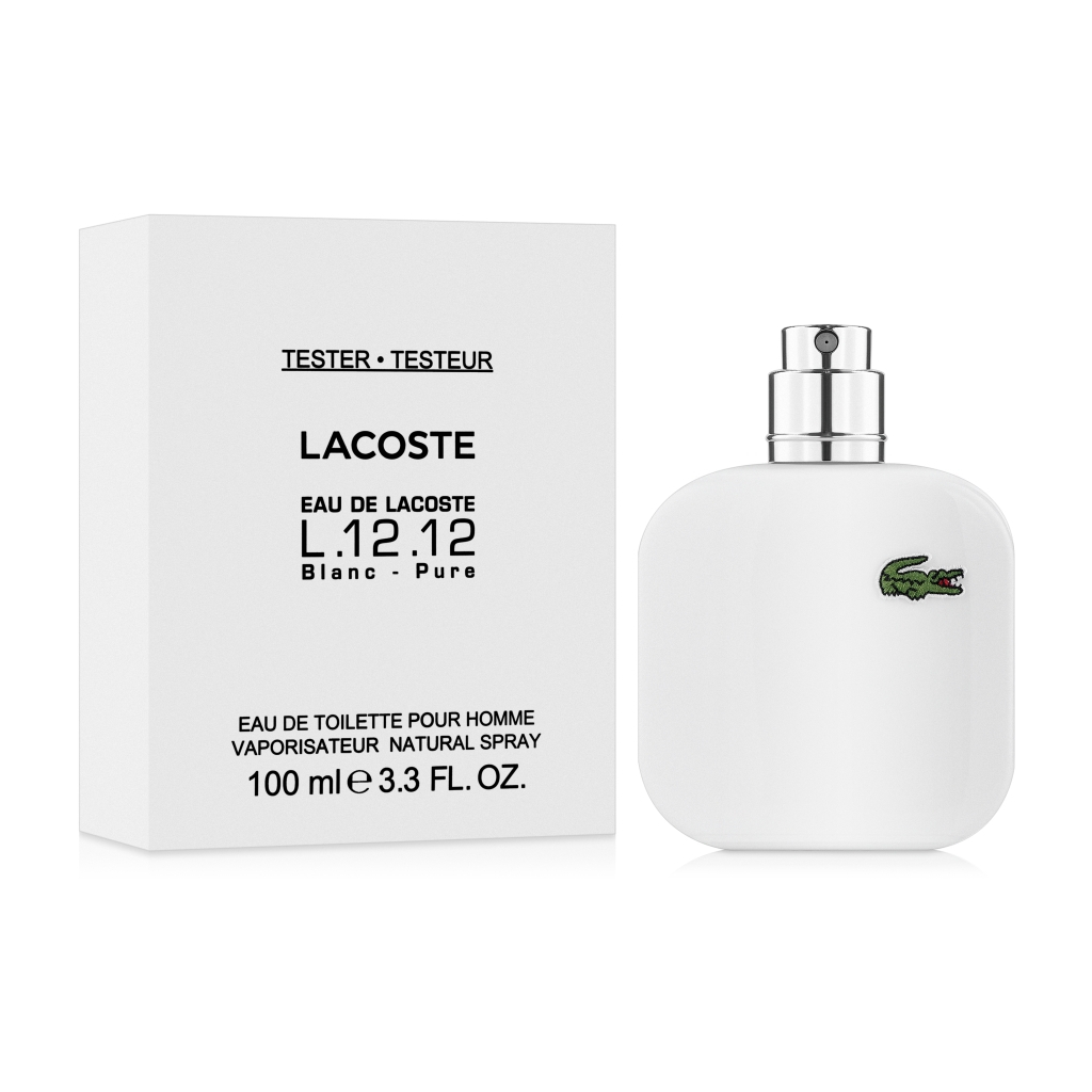 Туалетна вода Lacoste Eau de Lacoste L.12.12 Blanc тестер 100 мл (737052413129)