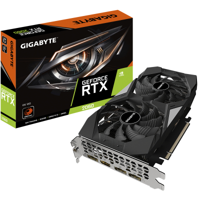Відеокарта GeForce RTX2060 12Gb GIGABYTE (GV-N2060D6-12GD)