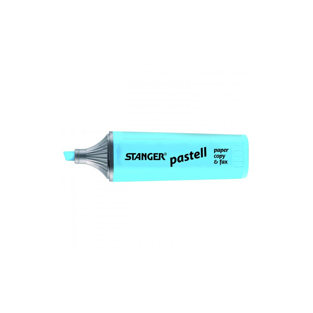 Маркер Stanger текстовий, 1-5мм, пастель, бірюзовий 10 шт (MARKER-TXT-STPASTT10) Маркер Stanger текстовий, 1-5мм, пастель, бірюзовий 10 шт (MARKER-TXT-STPASTT10)