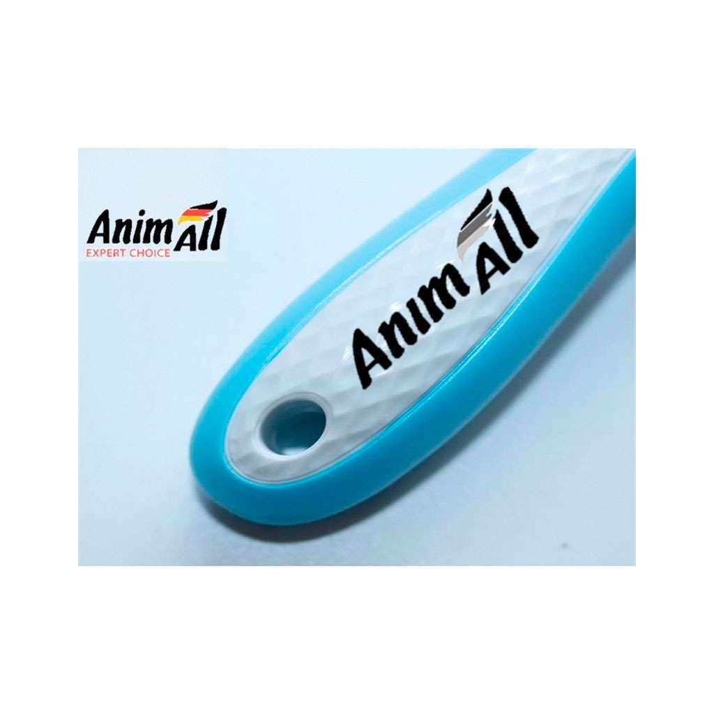 Гребінець для тварин AnimAll MG9613 блакитний (2000981139162)