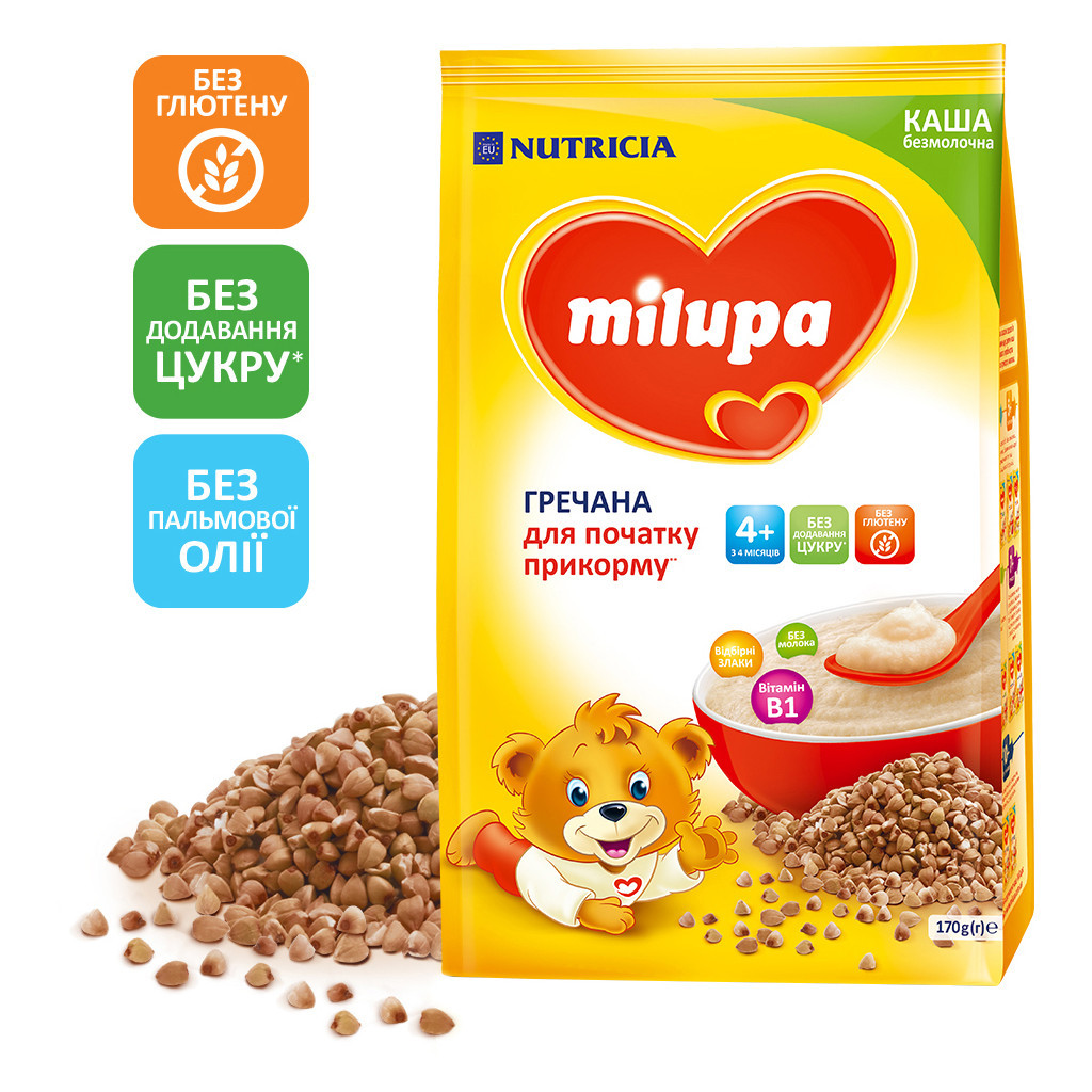 Дитяча каша Milupa Гречана 170 г (5900852039003)