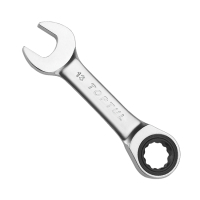 Toptul key combined with ratchet shortened 16mm (AOAB1616)