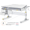 Desk Mealux Hamilton Multicolor Gray Lite (BD-680 W/G MC Lite)