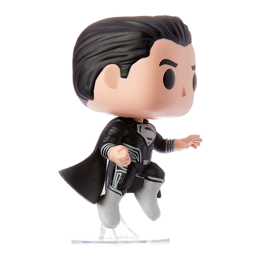 Фігурка для геймерів Funko Pop серії Ліга Справедливості – Супермен (чорний костюм) (56801)