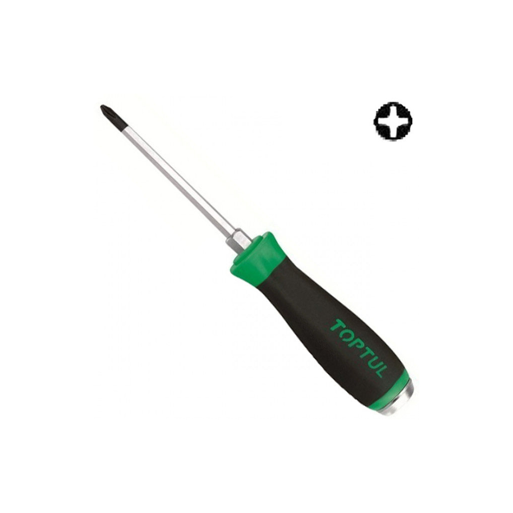 Викрутка Toptul ударна під ключ хрестова PH2x100 (FBGB0210) Викрутка Toptul ударна під ключ хрестова PH2x100 (FBGB0210)
