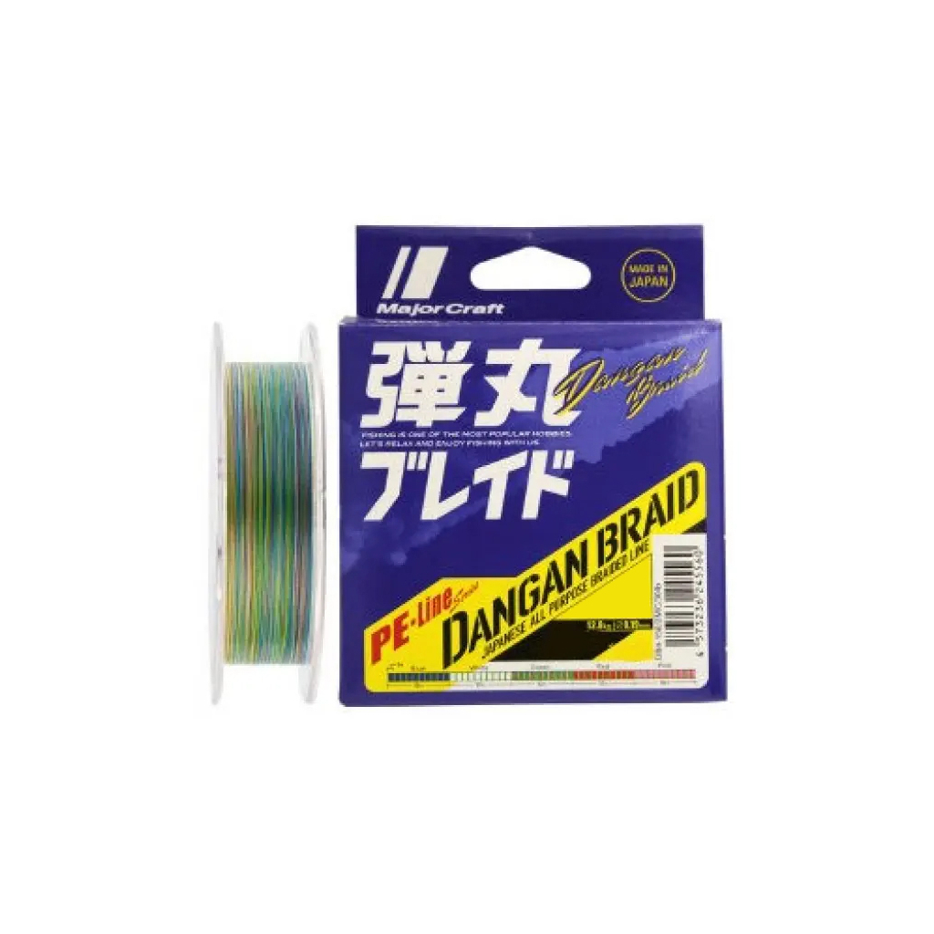 Шнур Major Craft Dangan Braid X8 150m MultiCam 0.8/0.10mm 16lb/6.9kg (772.73.51) Шнур Major Craft Dangan Braid X8 150m MultiCam 0.8/0.10mm 16lb/6.9kg (772.73.51)