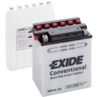 Car battery EXIDE CONVENTIONAL 14Ah Ev (-/+) (145EN) (EB14L-A2)