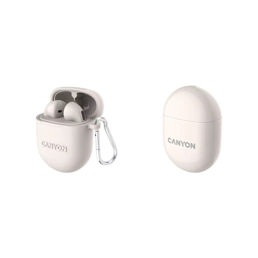 Навушники Canyon TWS-6 Beige (CNS-TWS6BE) Навушники Canyon TWS-6 Beige (CNS-TWS6BE)