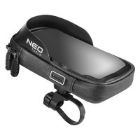 Neo Tools handlebar bag with smartphone holder up to 6" Black (91-001)