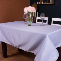 MirSon Jacquard tablecloth No. 303 Jacquard Blue 140x140 cm (2200006739326)
