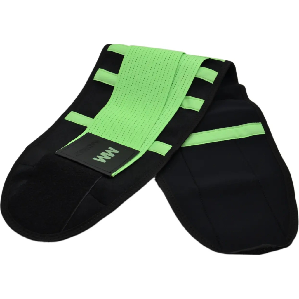 Пояс компресійний MadMax MFA-277 Slimming and Support Belt black/neon green M (MFA-277-GRN_M)