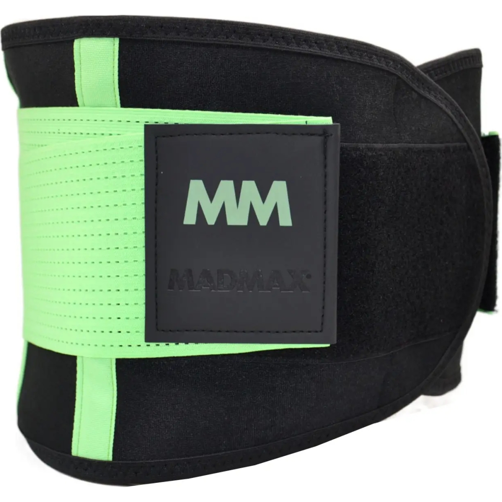 Пояс компресійний MadMax MFA-277 Slimming and Support Belt black/neon green M (MFA-277-GRN_M)