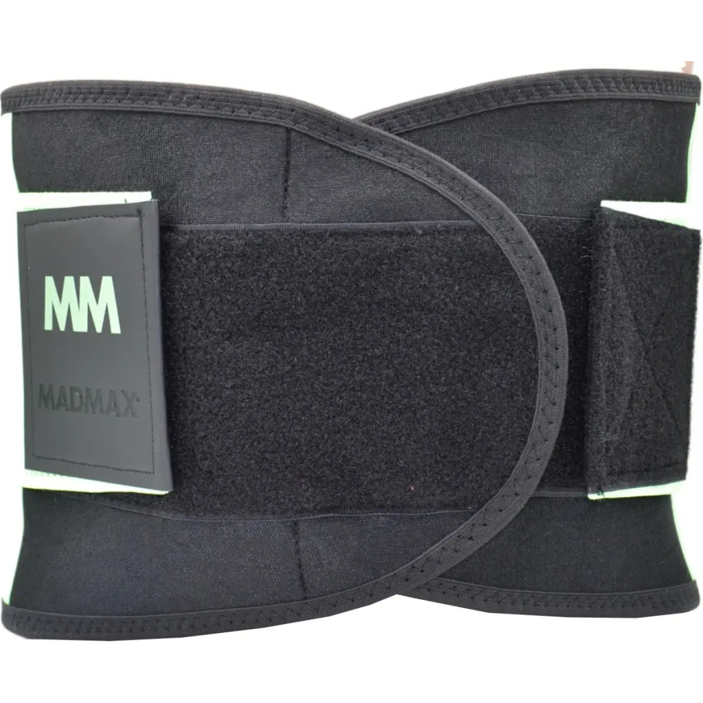 Пояс компресійний MadMax MFA-277 Slimming and Support Belt black/neon green M (MFA-277-GRN_M)
