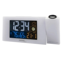 Настільний годинник Technoline WT537 проекційний White (DAS301197)
