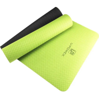 Килимок для йоги U-Powex Yoga mat Green/Black 183х61х0.6 (UP_1000_TPE_Gr/Black)