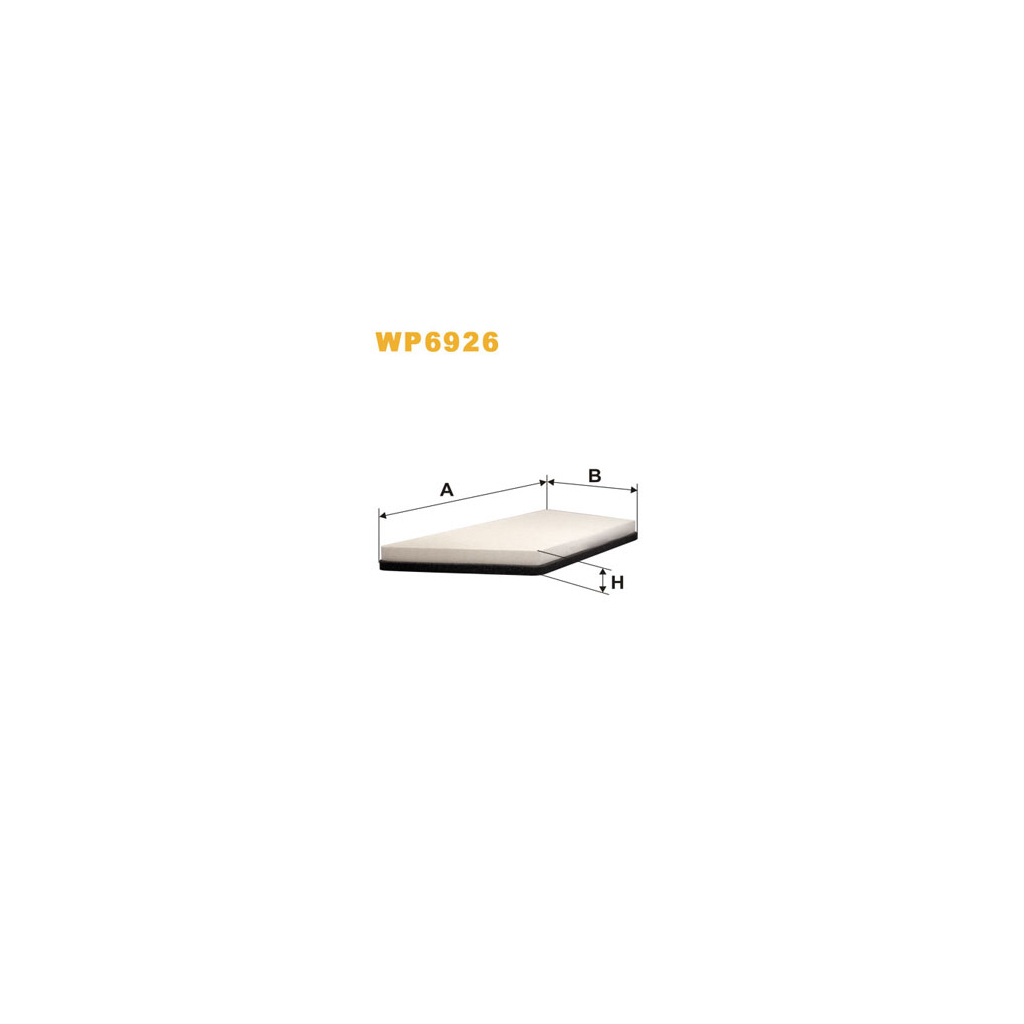 Фільтр салону Wixfiltron WP6926