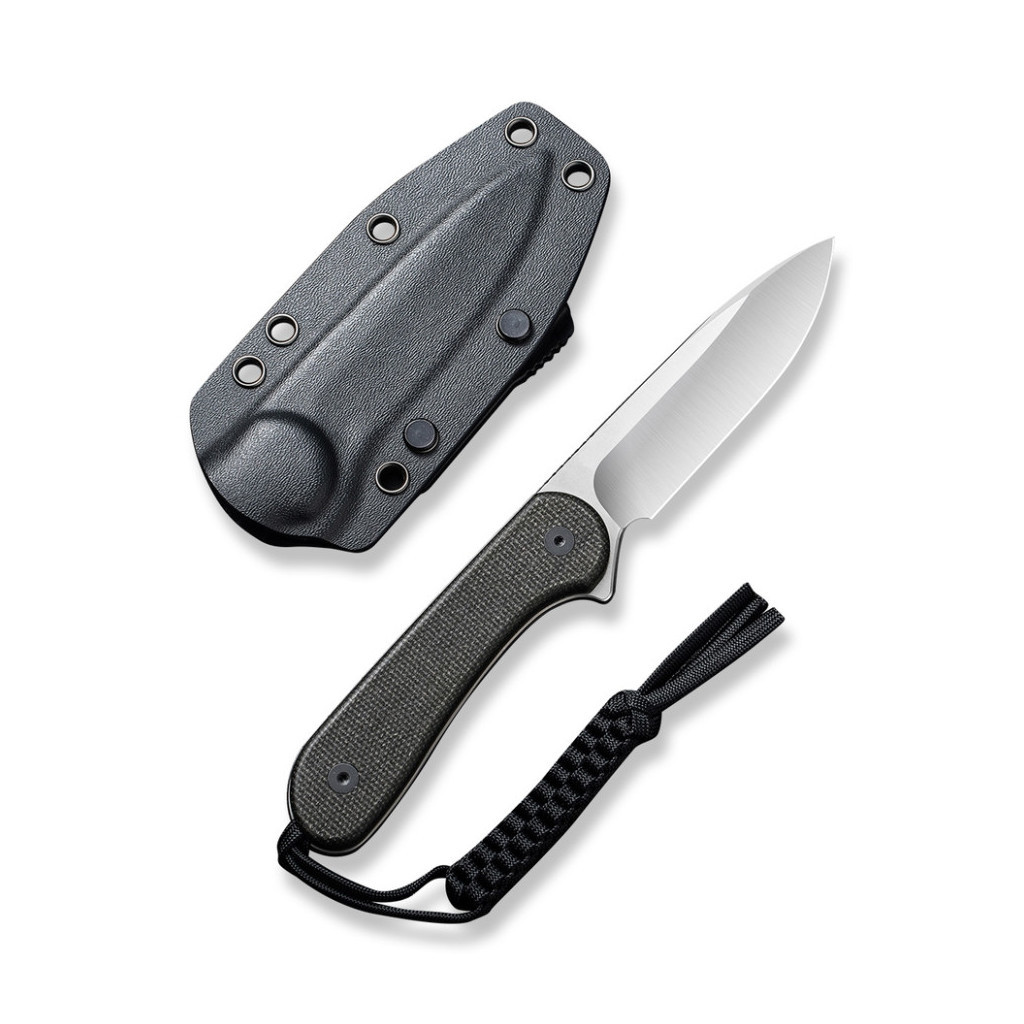 Ніж Civivi Fixed Blade Elementum Satin Blade Micarta (C2105B)