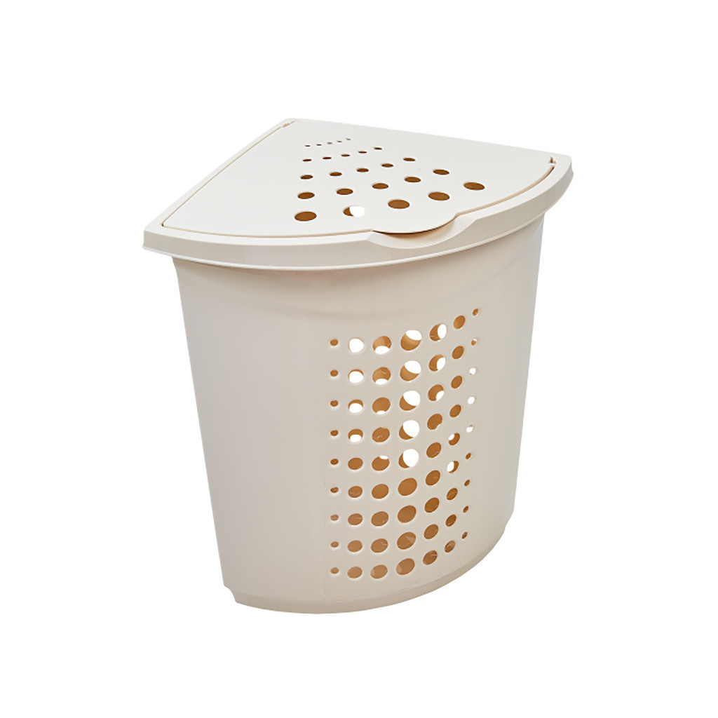 Кошик для білизни Алеана Кутовий Біла троянда 45 л (алн 122051/біла роза)