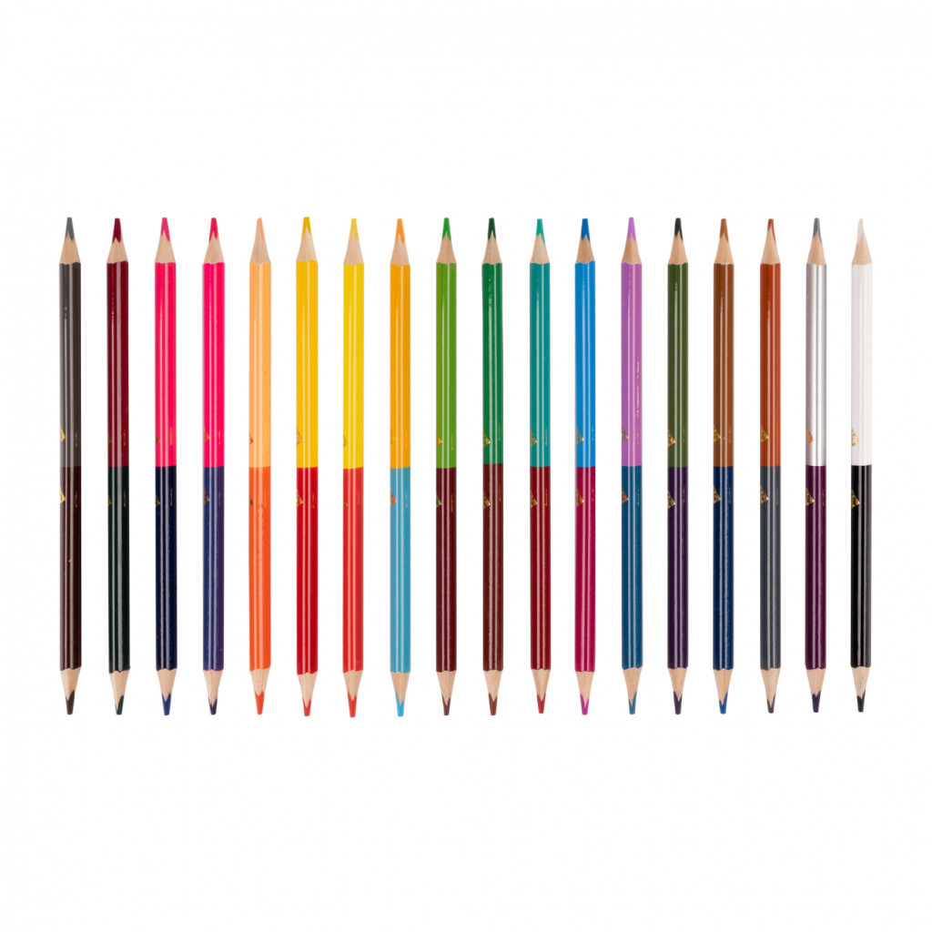 Олівці кольорові Yes Pusheen Balloons двосторонні 18 шт. 36 кол (290751)