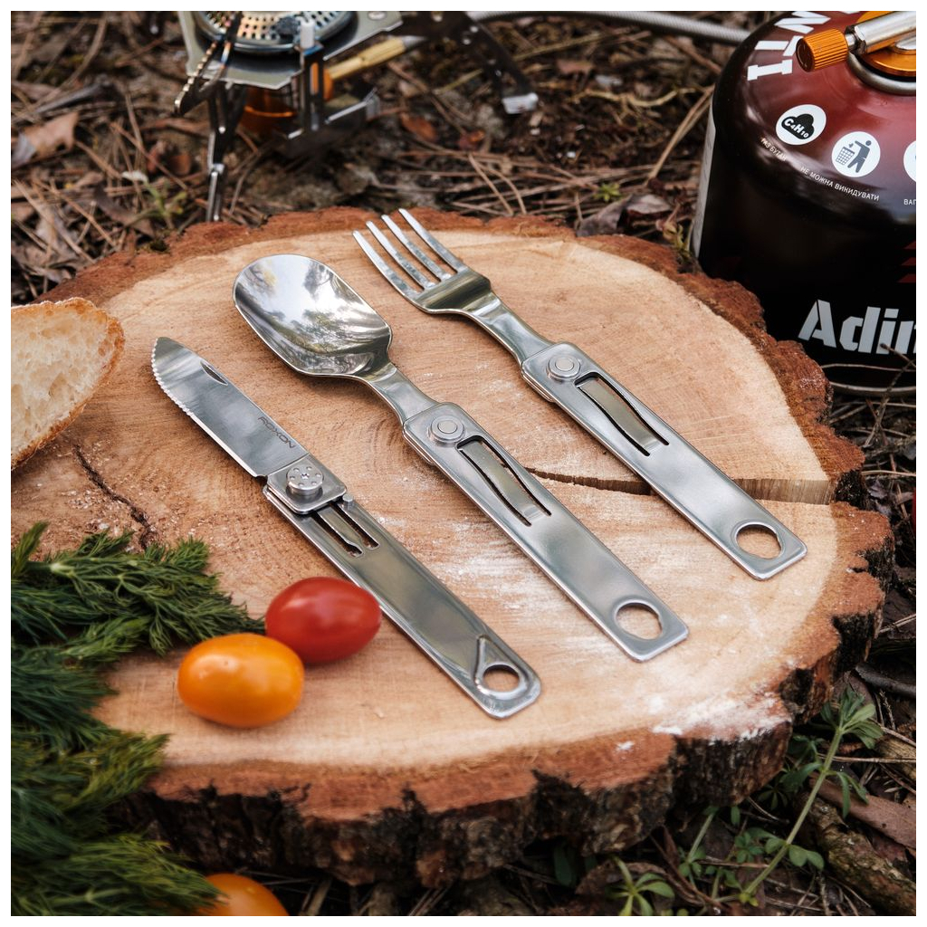 Ложка-виделка туристична Roxon C1S 3 in1 (C1S)