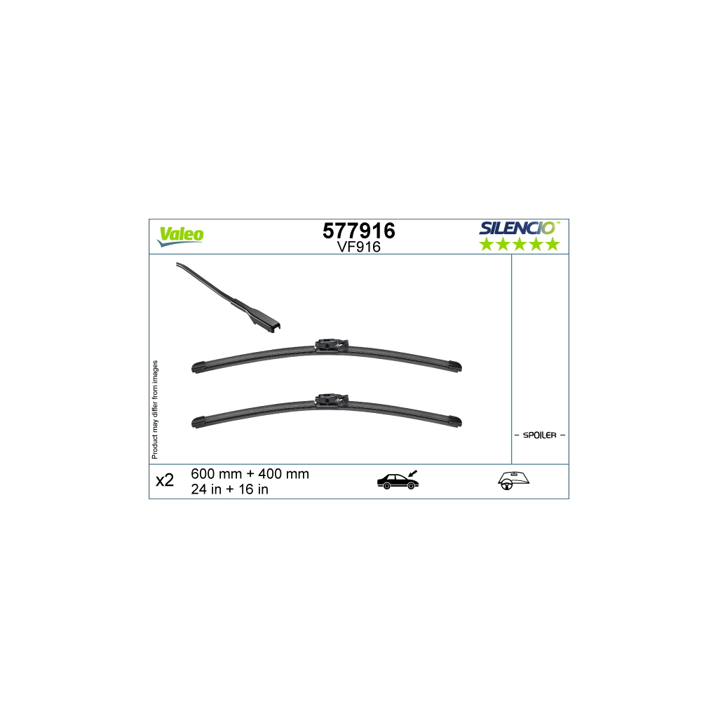 Щітка склоочисника Valeo 577916 Щітка склоочисника Valeo 577916